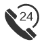 This is an icon picture of helpline.