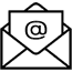 This is an icon picture of service email.